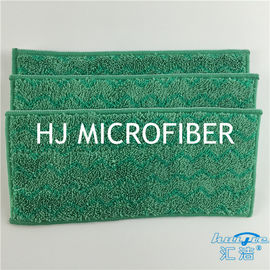 Microfiber 지면 Mop W 모양 Mop는 덧댑니다 젖은 Mop 머리 녹색 12&quot;를 청소하는 지면을